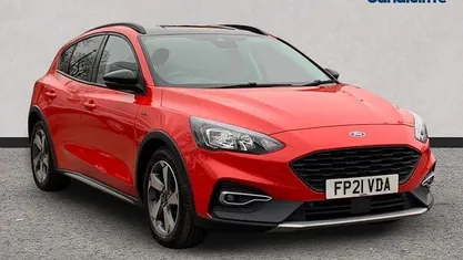 Used Ford Focus Active 125 HP (91 kW) 2021 Red Hatchback