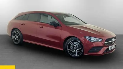 Red Used 2022 Mercedes CLA200 Shooting Brake Executive Estate | £22,195 (Fair price)