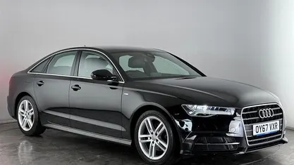 Black Used 2017 Audi A6 S-Line Sedan | £17,100 (Fair price)