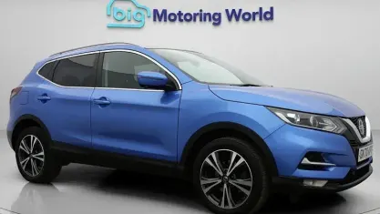 Used Nissan Qashqai N-Connecta 140 HP (102 kW) 2020 Blue SUV
