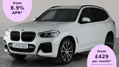 Used 2020 BMW X3 M Sport SUV | £27,794 (Fair price)
