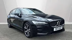 Black Used 2021 Volvo V60 R-Design Estate | £25,199 (Fair price)