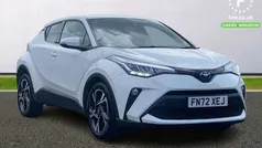 White Used 2022 Toyota C-HR Design SUV | £18,699 (Fair price)