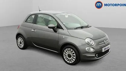 Used Fiat 500 Lounge 69 HP (50 kW) 2019 Grey Hatchback