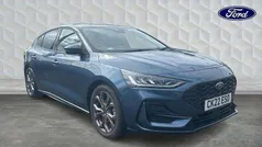 Blue Used 2022 Ford Focus ST-Line Hatchback | £17,295 (Fair price)