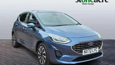Blue Used 2022 Ford Fiesta Titanium Hatchback | £15,495 (Fair price)