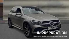 Silver Used 2020 Mercedes GLC300 AMG Line Premium SUV | £29,220 (A bit pricey)