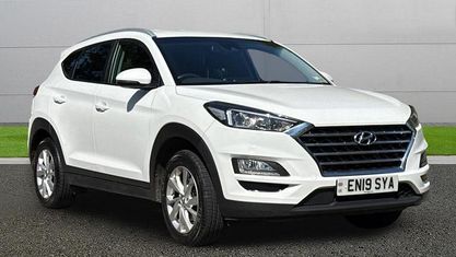 Używany Hyundai Tucson SE 132 KM (97 kW) 2019 Biały SUV
