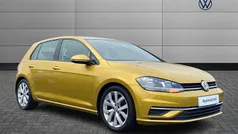 Yellow Used 2017 VW Golf VII SE Hatchback | £9,999 (Fair price)