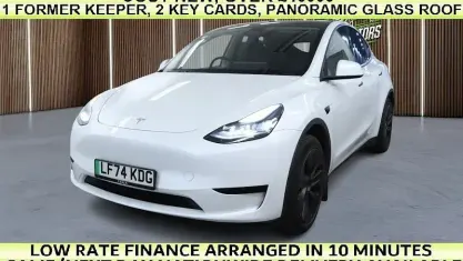 Used Tesla Model Y Long Range RWD 255 kW (347 HP) 2025 White SUV