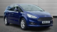 Blue Used 2018 Ford S-MAX Titanium MPV | £10,995 (Fair price)