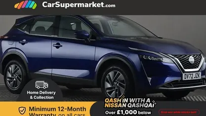 Blue Used 2022 Nissan Qashqai Acenta Premium SUV | £14,897 (Good price)