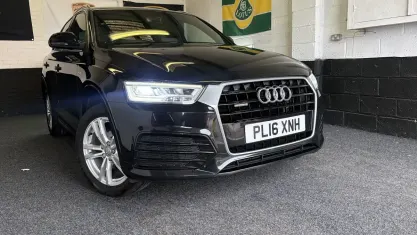 Used Audi Q3 S-Line 150 HP (110 kW) 2016 Black SUV