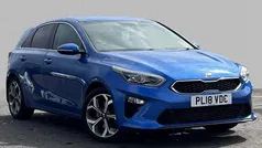 Blue Used 2018 Kia Ceed Hatchback | £11,150 (Fair price)