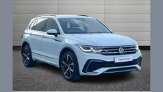Pure white Used 2021 VW Tiguan R-line SUV | £27,990 (Fair price)
