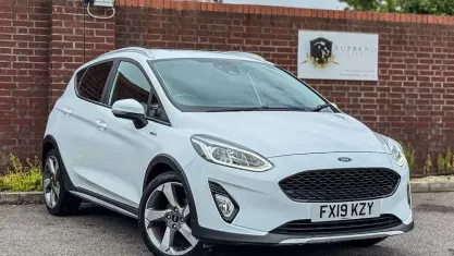 Used Ford Fiesta Active X 140 HP (102 kW) 2019 White Hatchback