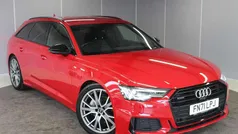Red Used 2021 Audi A6 Black Edition Estate | £24,995 (Fair price)