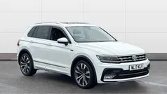 White Used 2017 VW Tiguan R-line SUV | £19,268 (Fair price)