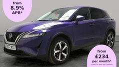 Blue Used 2022 Nissan Qashqai N-Connecta SUV | £17,141 (Fair price)
