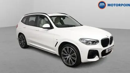 Used BMW X3 M Sport 184 HP (135 kW) 2020 White SUV