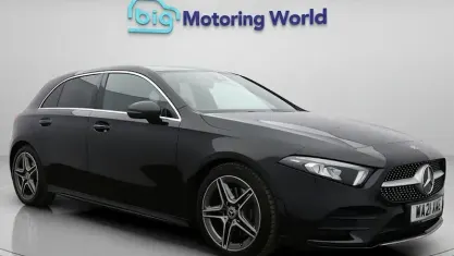 Used Mercedes A220 AMG line 190 HP (139 kW) 2020 Black Hatchback