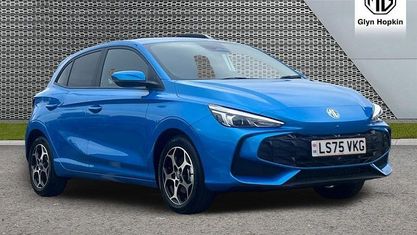 Second-hand MG MG3 Trophy 194 CP (142 kW) 2025 Albastru Hatchback