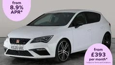 White Used 2020 Cupra Leon Hatchback | £22,572 (Fair price)