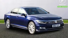 Blue Used 2017 VW Passat R-line Sedan | £19,099 (Fair price)