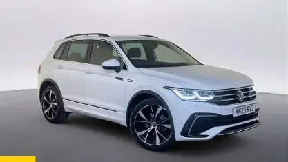 Used VW Tiguan R-line 150 HP (110 kW) 2023 White SUV