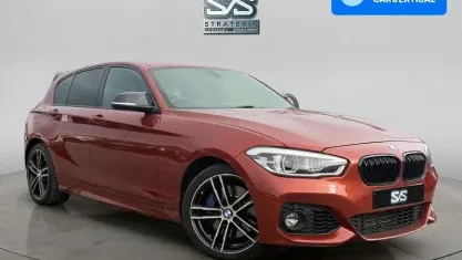 Used BMW 118 M Sport 136 HP (100 kW) 2019 Orange Hatchback