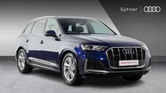 Blue Used 2022 Audi Q7 S-Line SUV | £41,750 (Fair price)