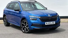 Race blue metallic Used 2022 Skoda Kamiq Monte Carlo SUV | £19,995 (Fair price)
