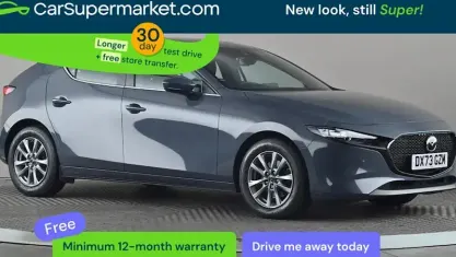 Begagnad Mazda 3 122 HK (89 kW) 2022 Grå Halvkombi
