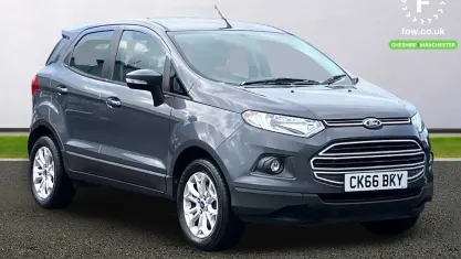 Used Ford Ecosport Zetec 112 HP (82 kW) 2016 Grey SUV