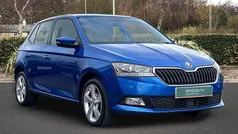 Race blue metallic Used 2020 Skoda Fabia SE L Hatchback | £10,700 (Fair price)
