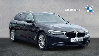 Used BMW 530e Comfort Edition 292 HP (214 kW) 2023 Black Estate