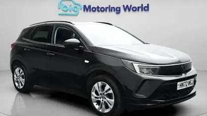 Used Vauxhall Grandland X GS Line 131 HP (96 kW) 2022 Black SUV