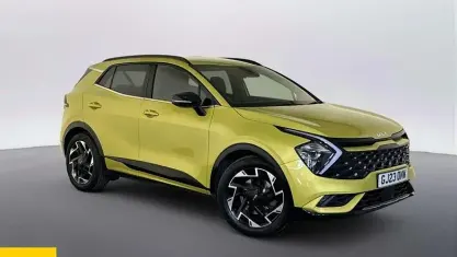 Used Kia Sportage GT-Line 150 HP (110 kW) 2023 Yellow SUV