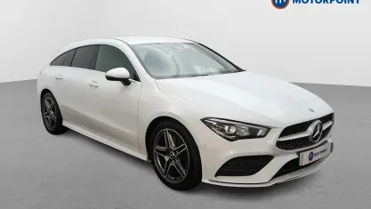 Used Mercedes CLA200 AMG line 163 HP (119 kW) 2022 White Coupe