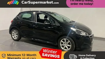 Black Used 2017 Peugeot 208 Active Hatchback | £4,997 (Fair price)