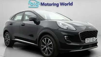 Begagnad Ford Puma Titanium 125 HK (91 kW) 2023 Svart SUV