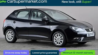 Used Seat Ibiza SE Technology 90 HP (66 kW) 2017 Black Hatchback