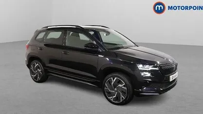 Black Used 2023 Skoda Karoq SportLine SUV | £25,349 (Fair price)