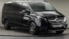 Black Used 2023 Mercedes V220 AMG line MPV | £58,700 (Fair price)