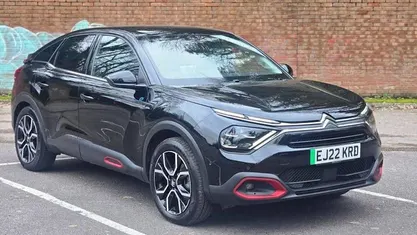 Used Citroën e-C4 Shine 100 kW (136 HP) 2021 Black Hatchback