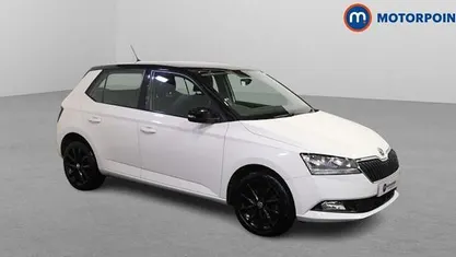 Used Skoda Fabia Colour Edition 95 HP (69 kW) 2021 White Hatchback