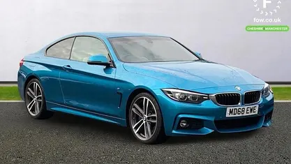 Used BMW 430 M Sport 252 HP (185 kW) 2019 Blue Coupe