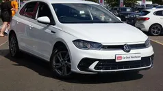 White Used 2022 VW Polo R-line Hatchback | £16,798 (Fair price)