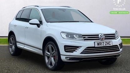 Używany VW Touareg R-line Plus 262 KM (192 kW) 2017 Biały SUV