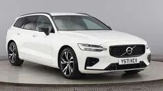 White Used 2021 Volvo V60 R-Design Estate | £21,791 (Fair price)